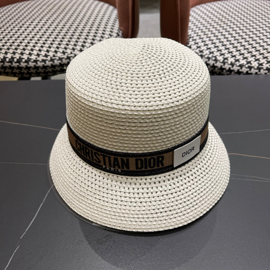 DIOR 26S SHORT BRIM STRAW HAT STYLE 146