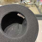 DIOR 26S STRAW BOATER HAT STYLE 196