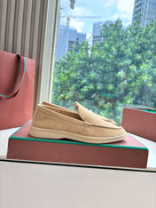 LP LOAFERS 25S IN WARM BEIGE CASHMERE