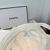 CHANEL 26S BASEBALL CAP WITH CRYSTAL CC LOGO 337987