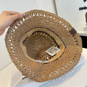 LOEWE 26S RAFFIA BUCKET HAT STYLE 206