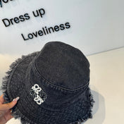 LOEWE 26S DENIM BUCKET HAT STYLE 180
