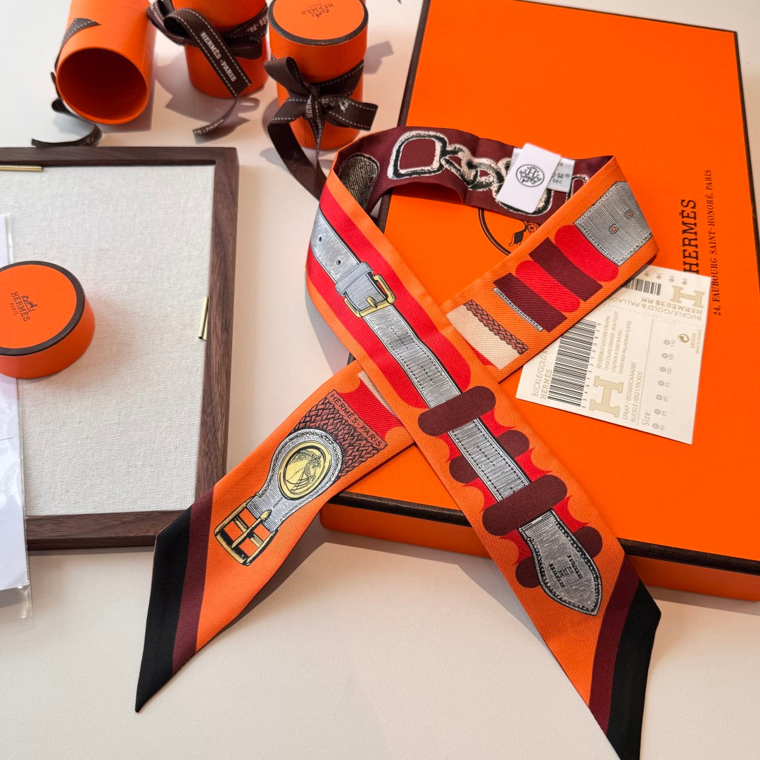 HERMES 25S SCARF 90 IN SILK 854983