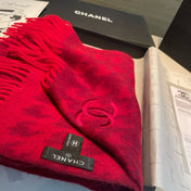 CHANEL 25S SCARF 180 CM IN CASHMERE 942937