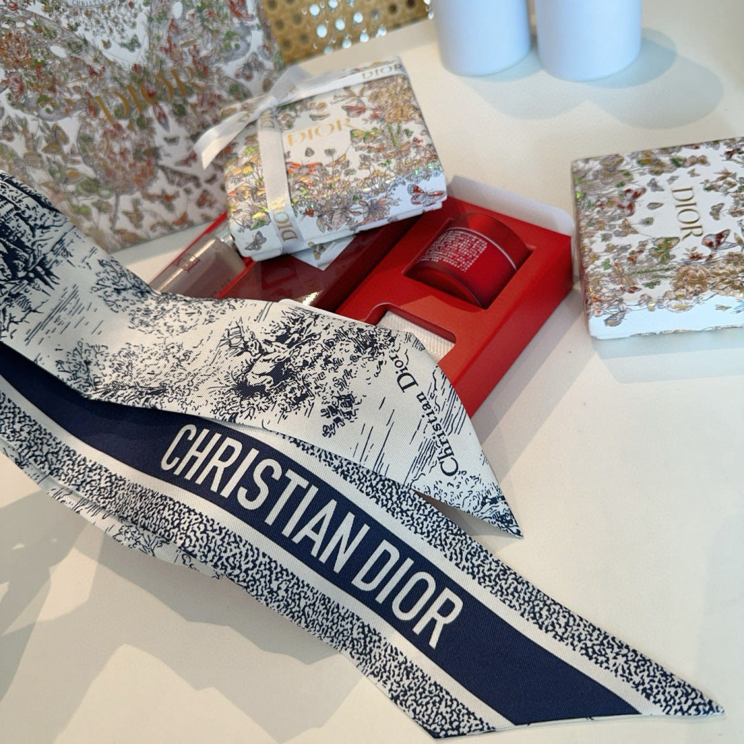 DIOR 26S SCARF 105CM IN SILK 309544