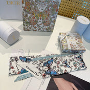DIOR 26S SCARF 100CM IN SILK 311709