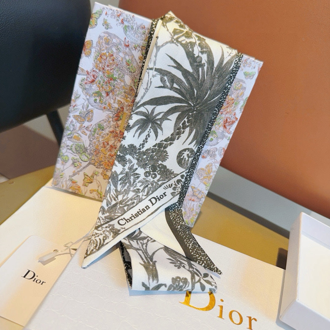 DIOR 26S SCARF 100CM IN SILK 313095