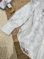 ZIMMERMANN 26S LACE SHIRT STYLE 146