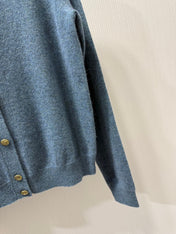 LORO PIANA 26S ROUND-NECK KNIT CARDIGAN 874