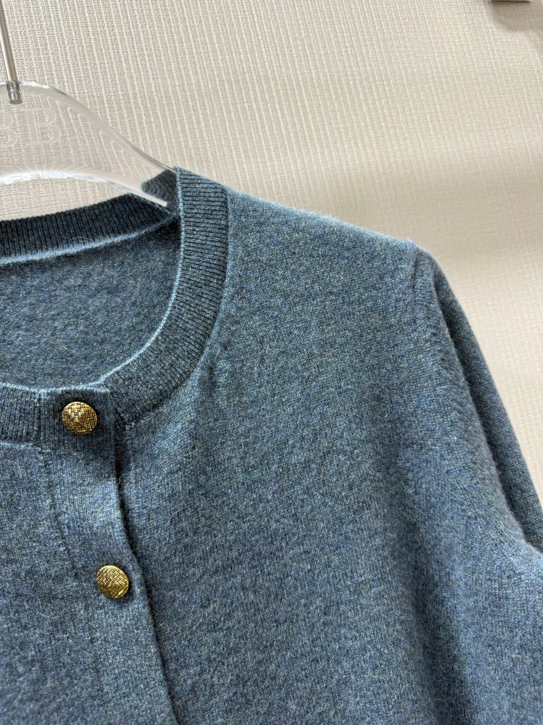 LORO PIANA 26S ROUND-NECK KNIT CARDIGAN 874
