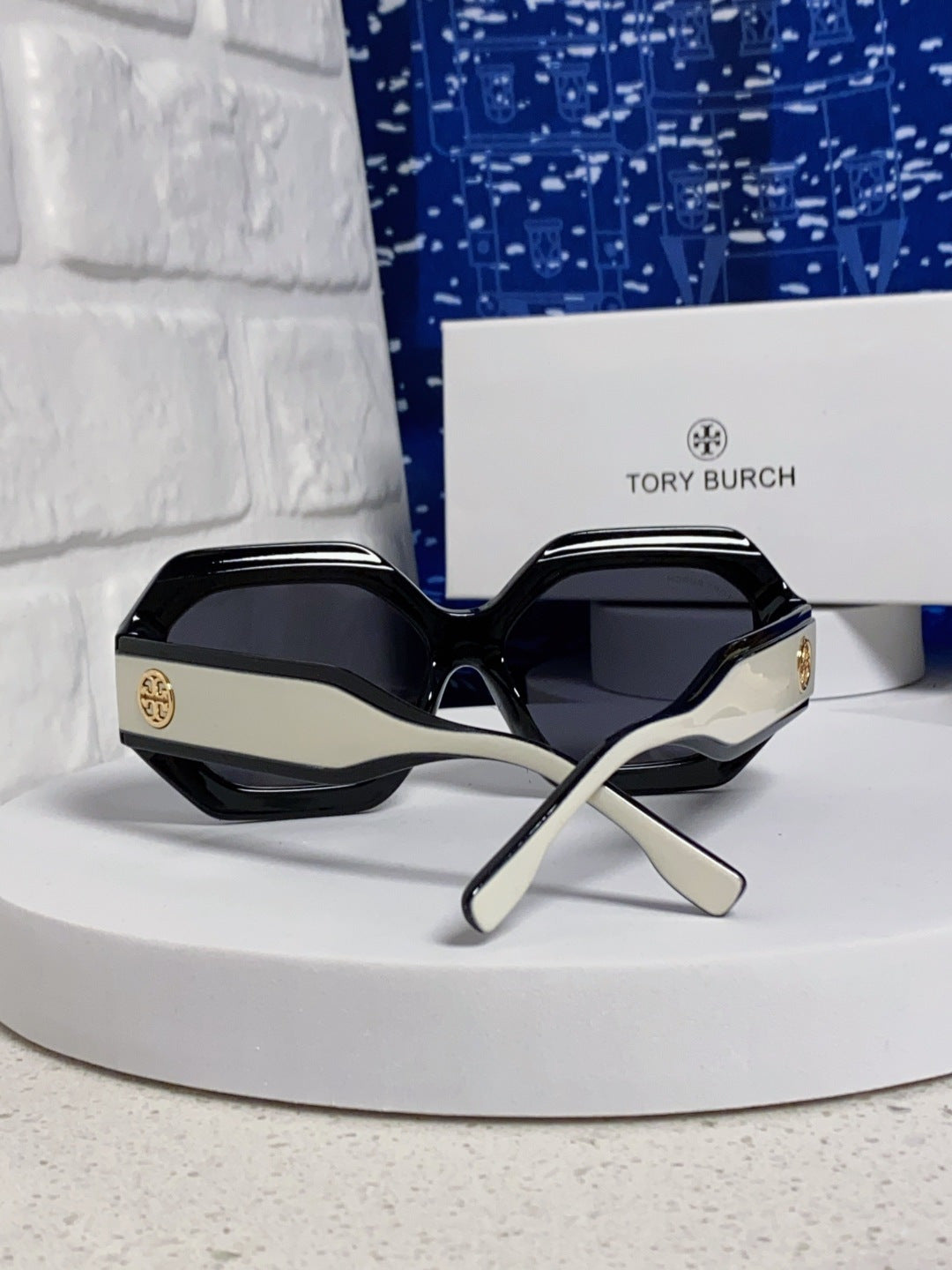 BURBERRY 26S GEOMETRIC POLYGONAL FRAME IN ACETATE 427667