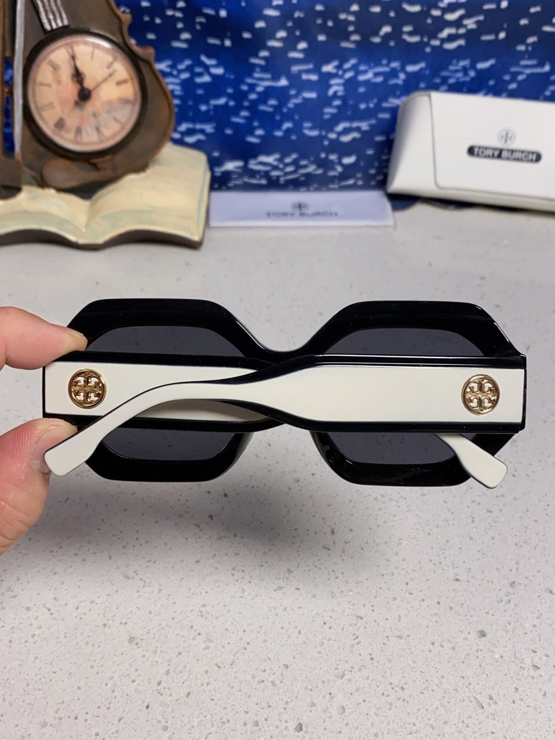 BURBERRY 26S GEOMETRIC POLYGONAL FRAME IN ACETATE 427667