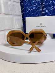 BURBERRY 26S GEOMETRIC POLYGONAL FRAME IN ACETATE 427669