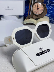 BURBERRY 26S GEOMETRIC POLYGONAL FRAME IN ACETATE 427670