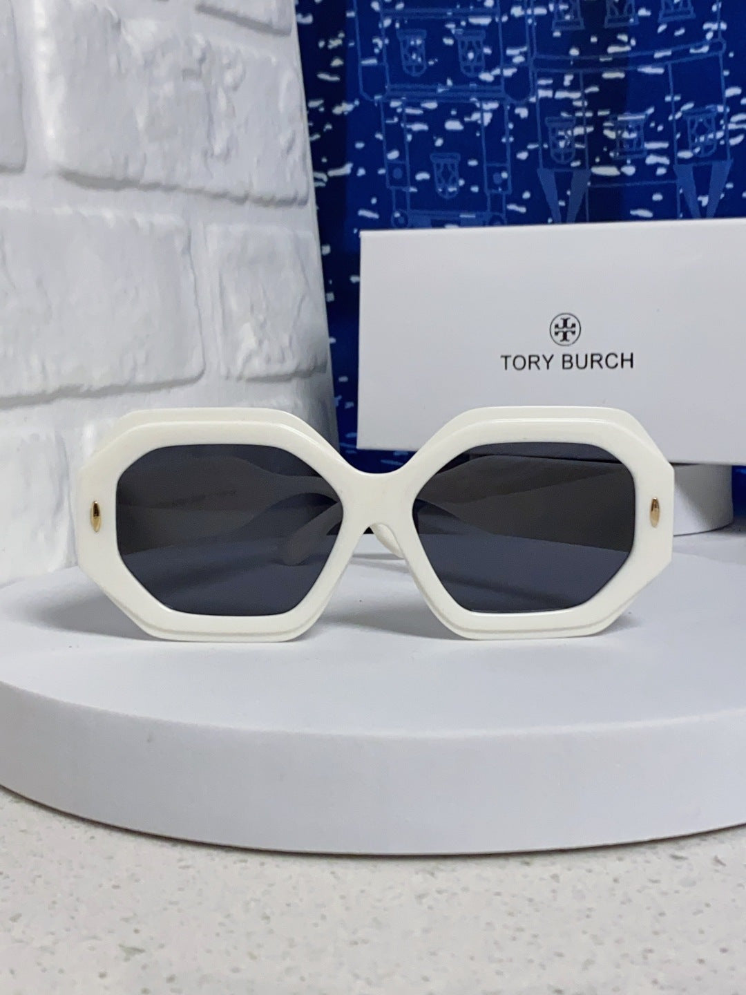 BURBERRY 26S GEOMETRIC POLYGONAL FRAME IN ACETATE 427670