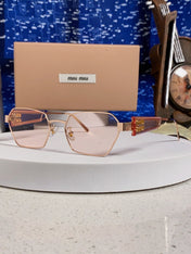 MIUMIU 26S SQUARE FRAME IN METAL 443522