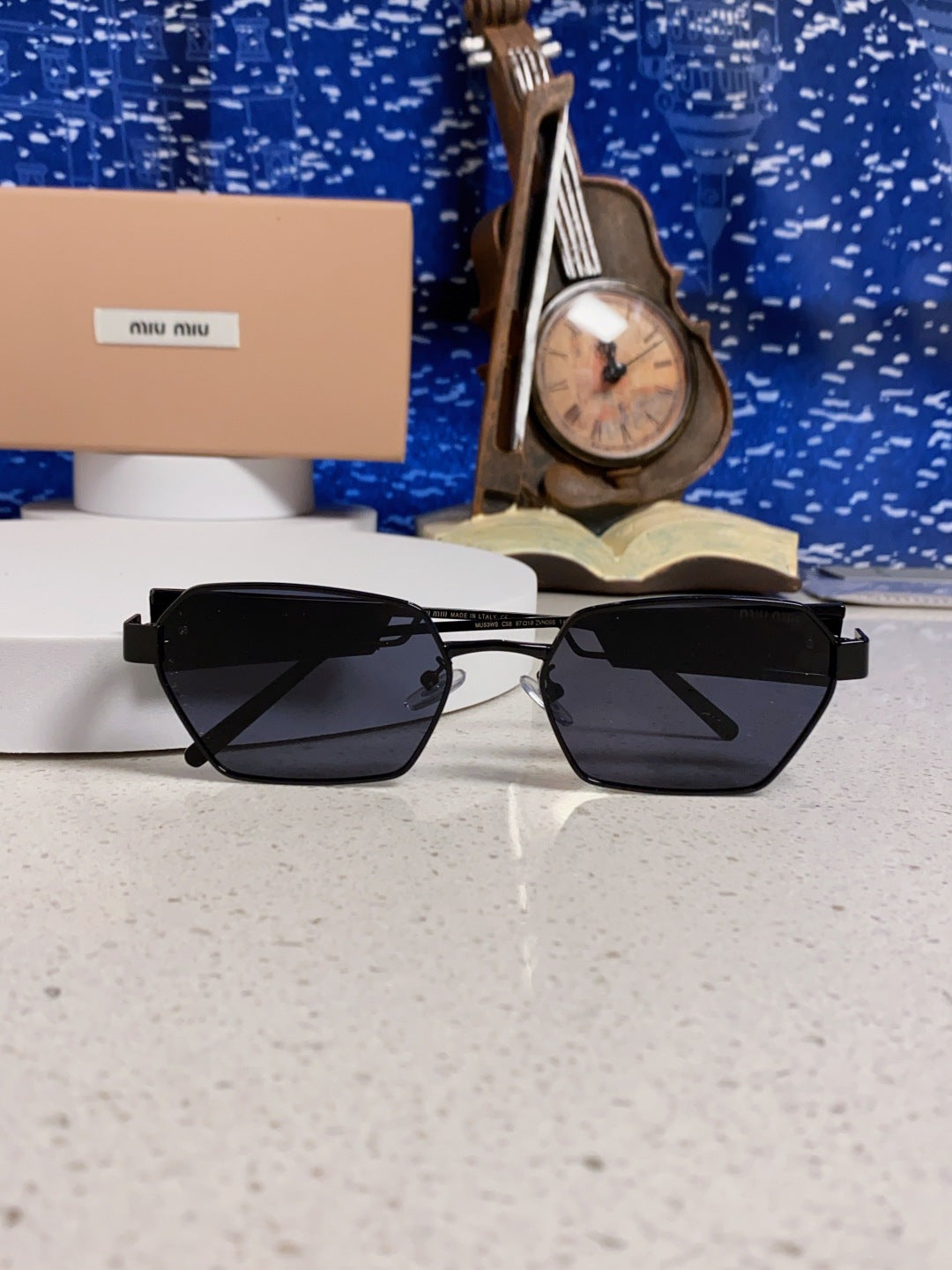 MIUMIU 26S SQUARE FRAME IN METAL 443324