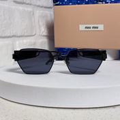 MIUMIU 26S SQUARE FRAME IN METAL 443323