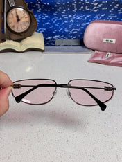 MIUMIU 26S RECTANGULAR FRAME IN METAL 426397