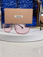 MIUMIU 26S RECTANGULAR FRAME IN METAL 426397