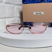 MIUMIU 26S RECTANGULAR FRAME IN METAL 426397