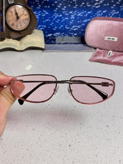 MIUMIU 26S RECTANGULAR FRAME IN METAL 426397