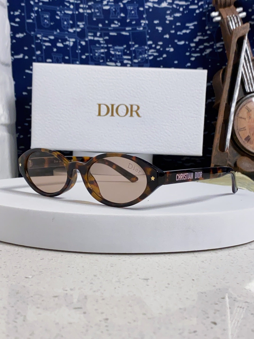 DIOR 26S OVAL FRAME IN ACETATE 394687