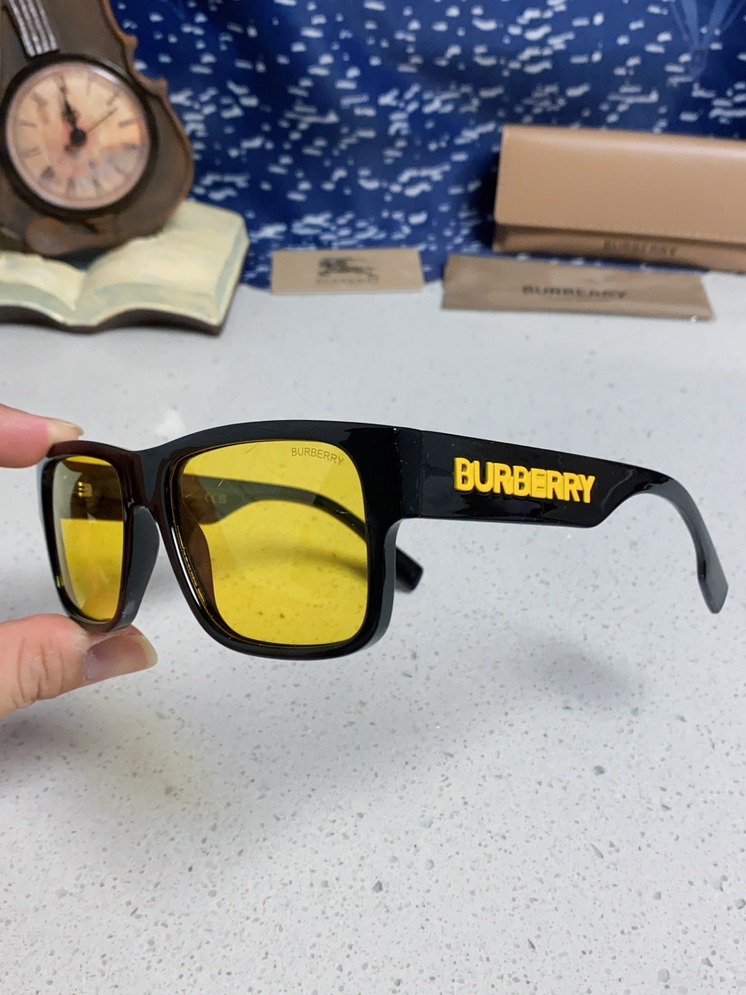 BURBERRY 26S SQUARE FRAME IN ACETATE 432594