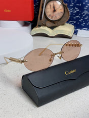 CARTIER 26S OVAL FRAME IN METAL 434040