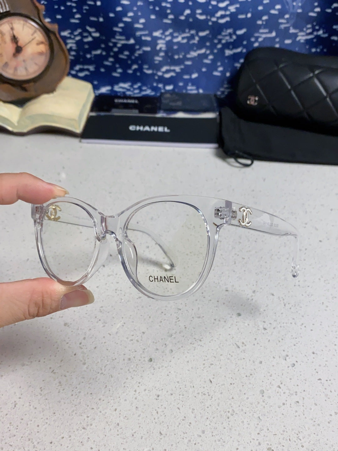 CHANEL 26S CAT EYE FRAME IN ACETATE 402944