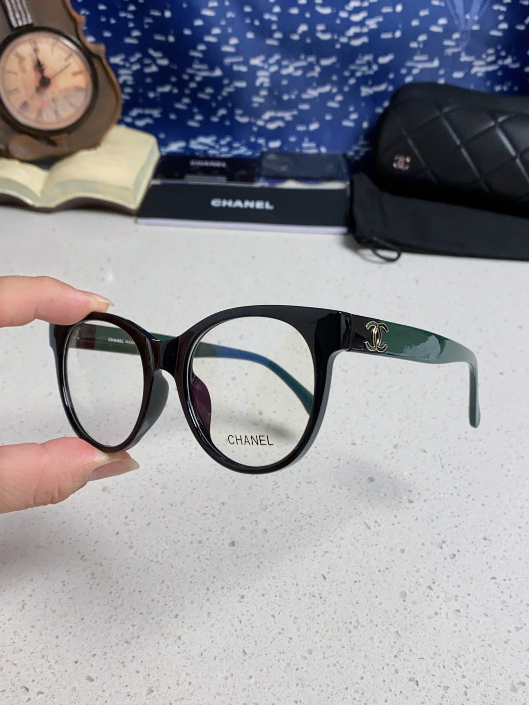 CHANEL 26S CAT EYE FRAME IN ACETATE 402945