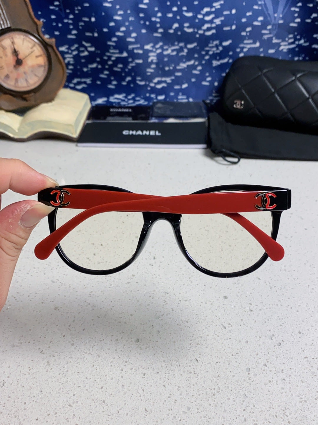 CHANEL 26S CAT EYE FRAME IN ACETATE 402946