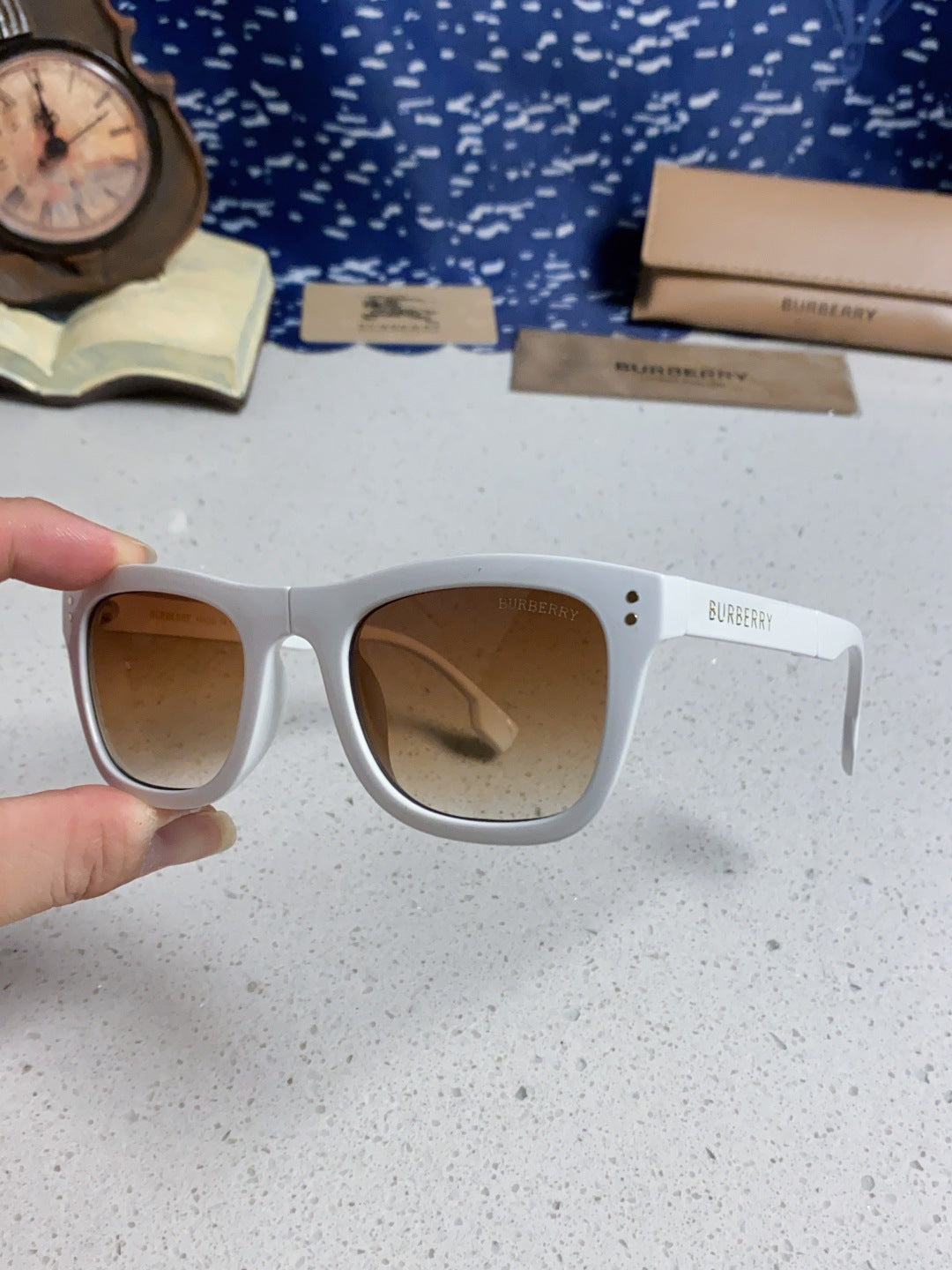 BURBERRY 26S SQUARE FRAME IN ACETATE 406615