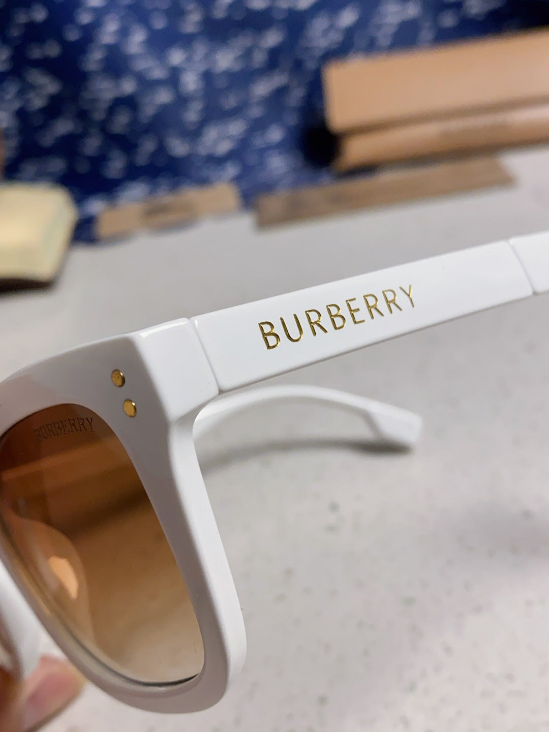 BURBERRY 26S SQUARE FRAME IN ACETATE 406615