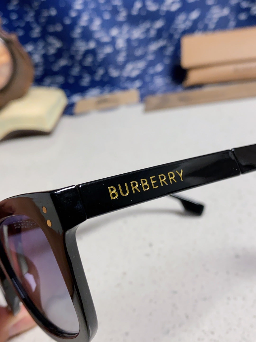 BURBERRY 26S SQUARE FRAME IN ACETATE 406618
