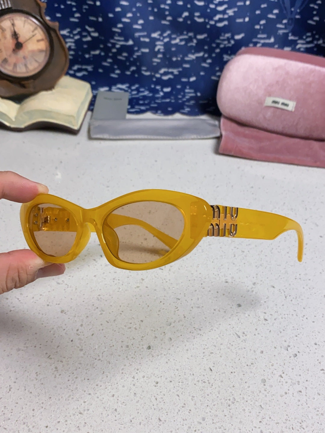 MIUMIU 26S CAT EYE FRAME IN ACETATE 411944