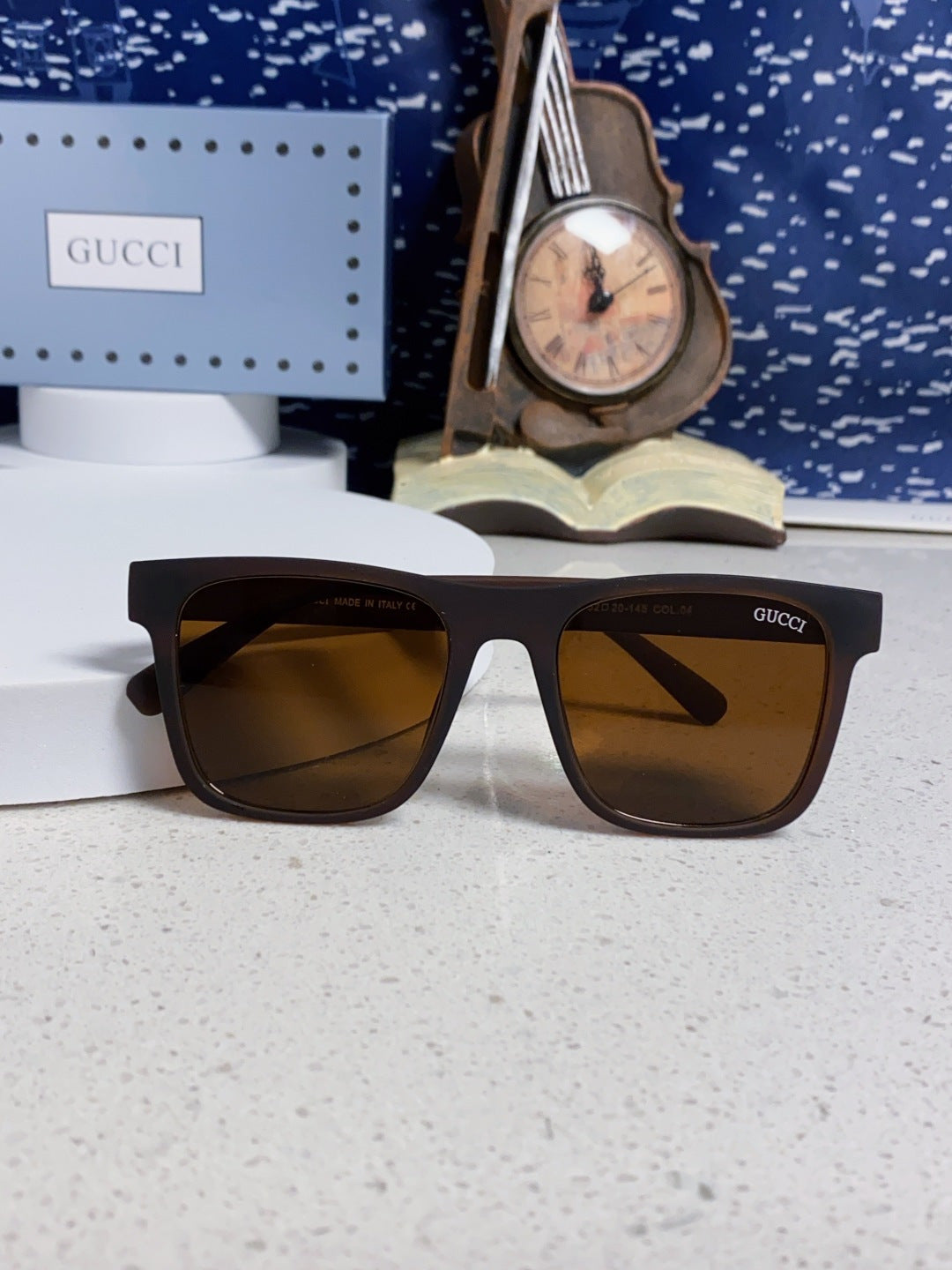 GUCCI 26S SQUARE FRAME IN ACETATE 424642