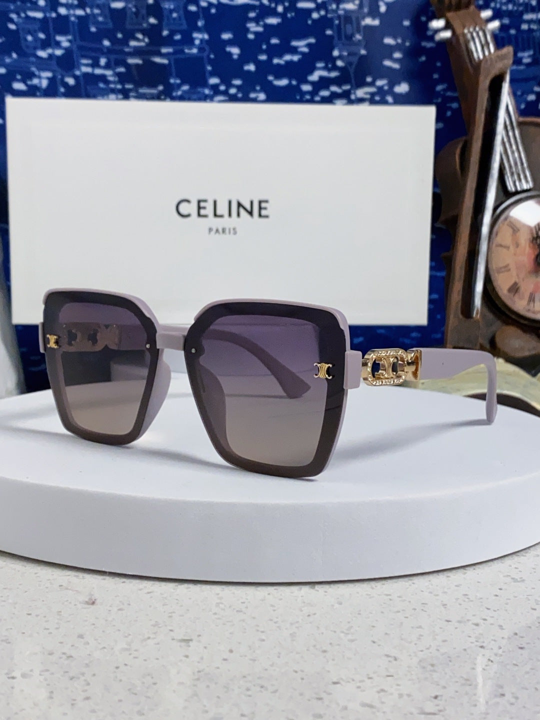 CELINE 26S SQUARE FRAME IN ACETATE 424630