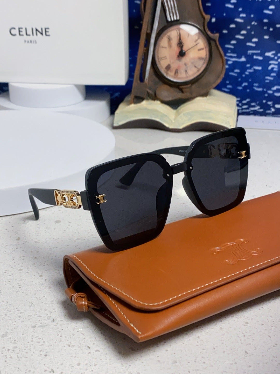 CELINE 26S SQUARE FRAME IN ACETATE 424634
