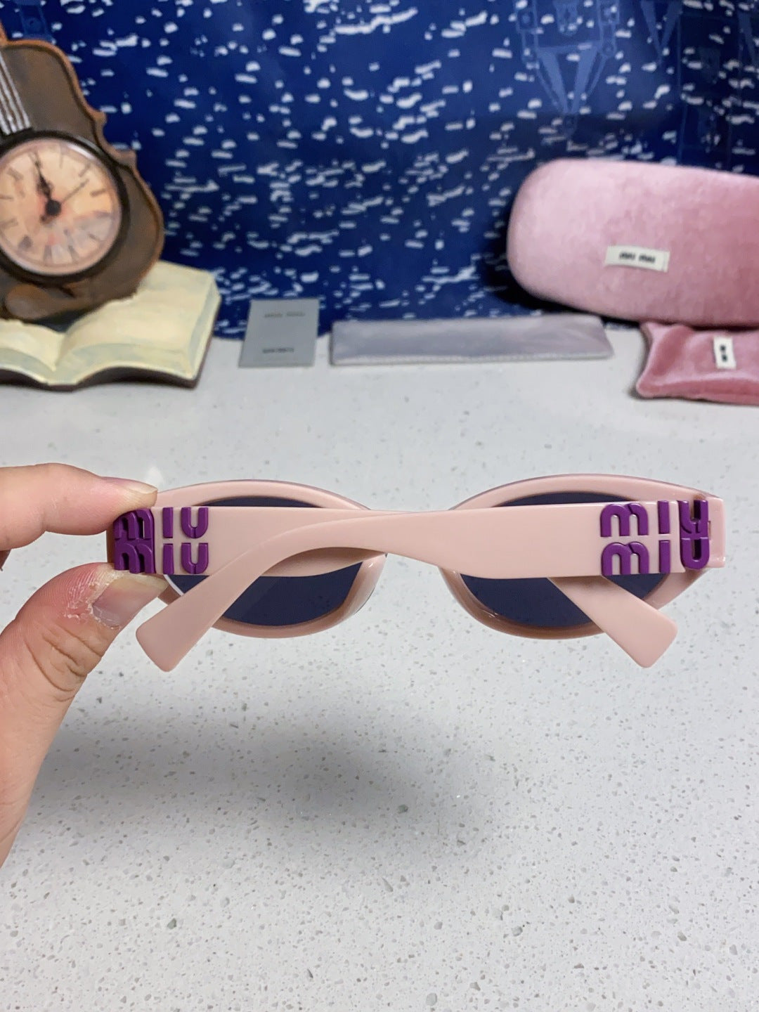 MIUMIU 26S CAT EYE FRAME IN ACETATE 445233