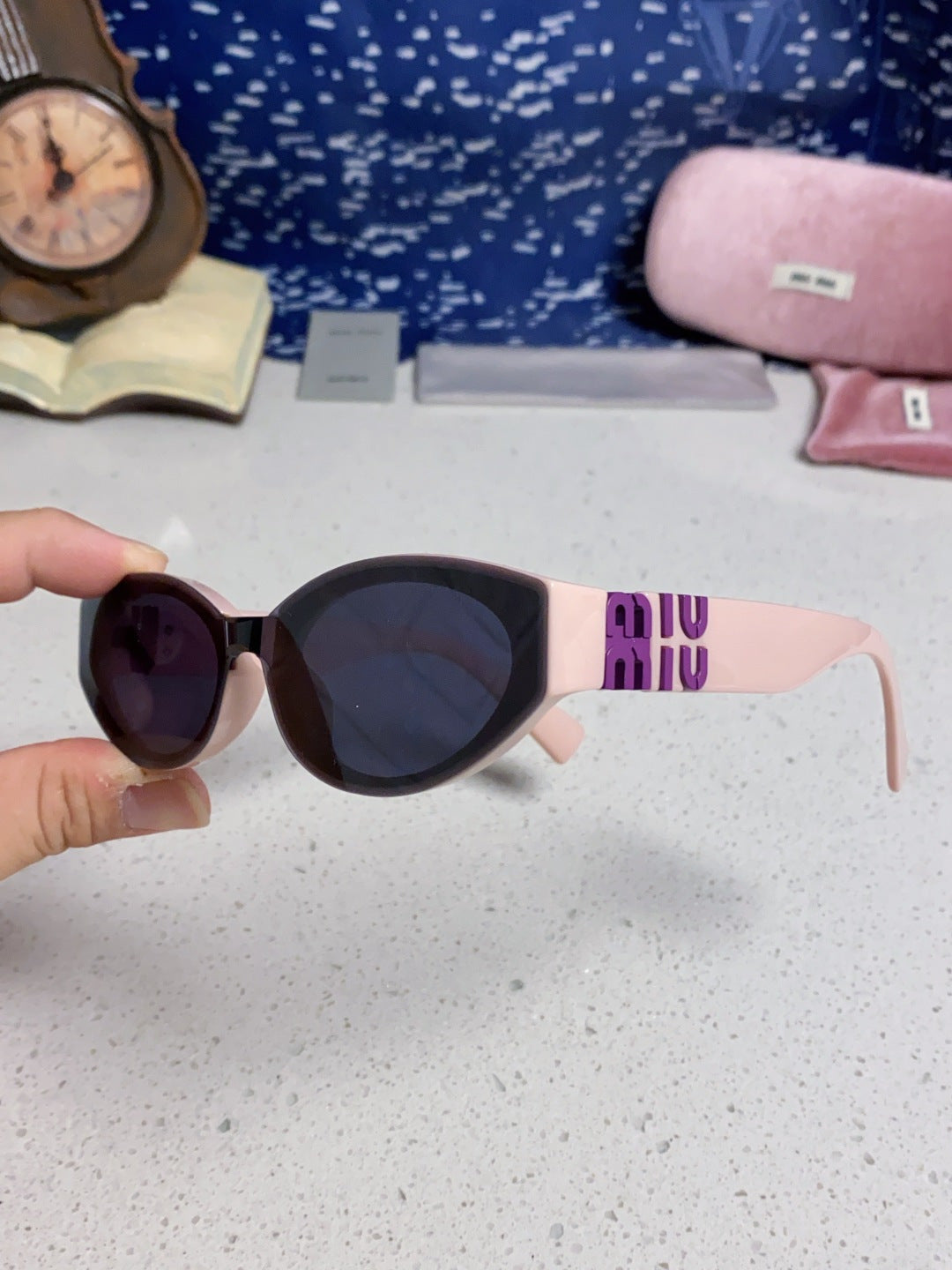 MIUMIU 26S CAT EYE FRAME IN ACETATE 445233