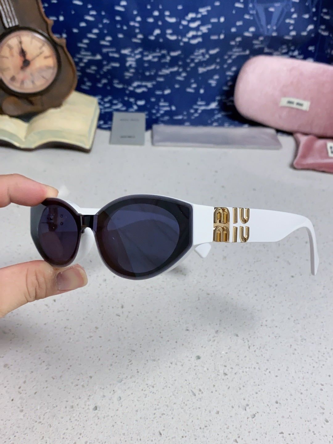 MIUMIU 26S CAT EYE FRAME IN ACETATE 445236