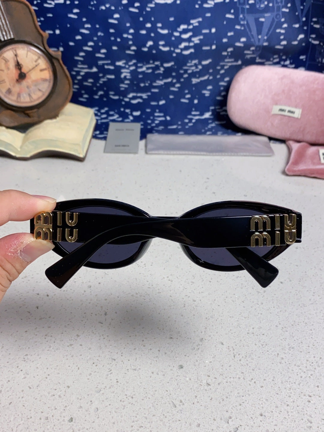 MIUMIU 26S CAT EYE FRAME IN ACETATE 445238