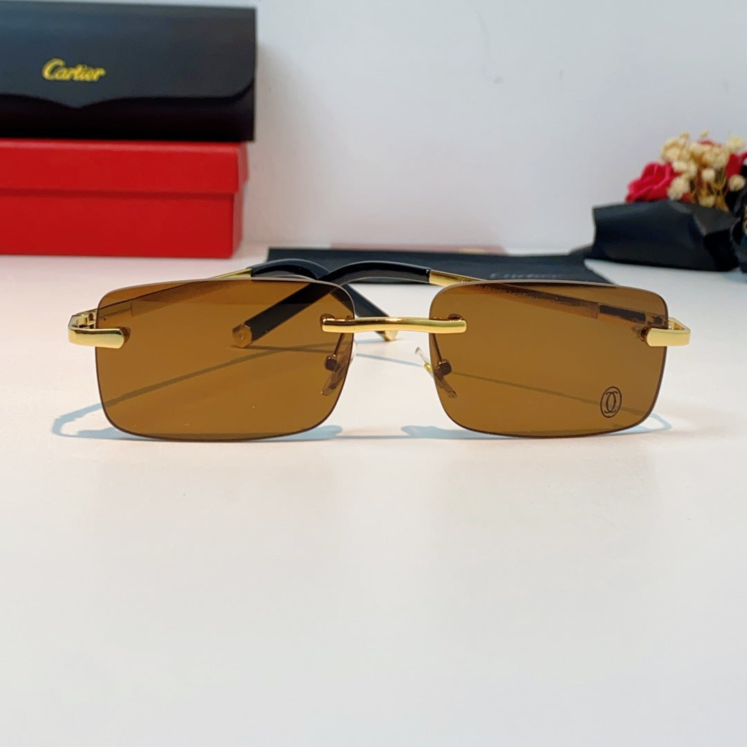 CARTIER 26S RECTANGULAR FRAME IN METAL 431048