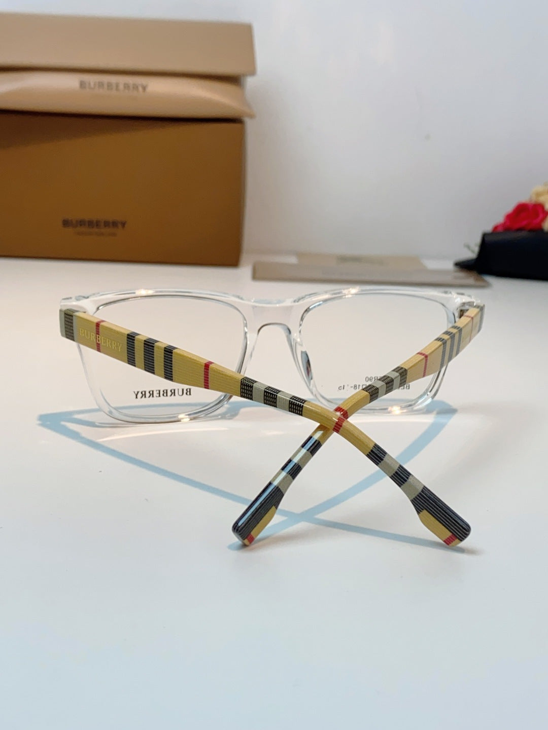 BURBERRY 26S SQUARE FRAME IN ACETATE 401845