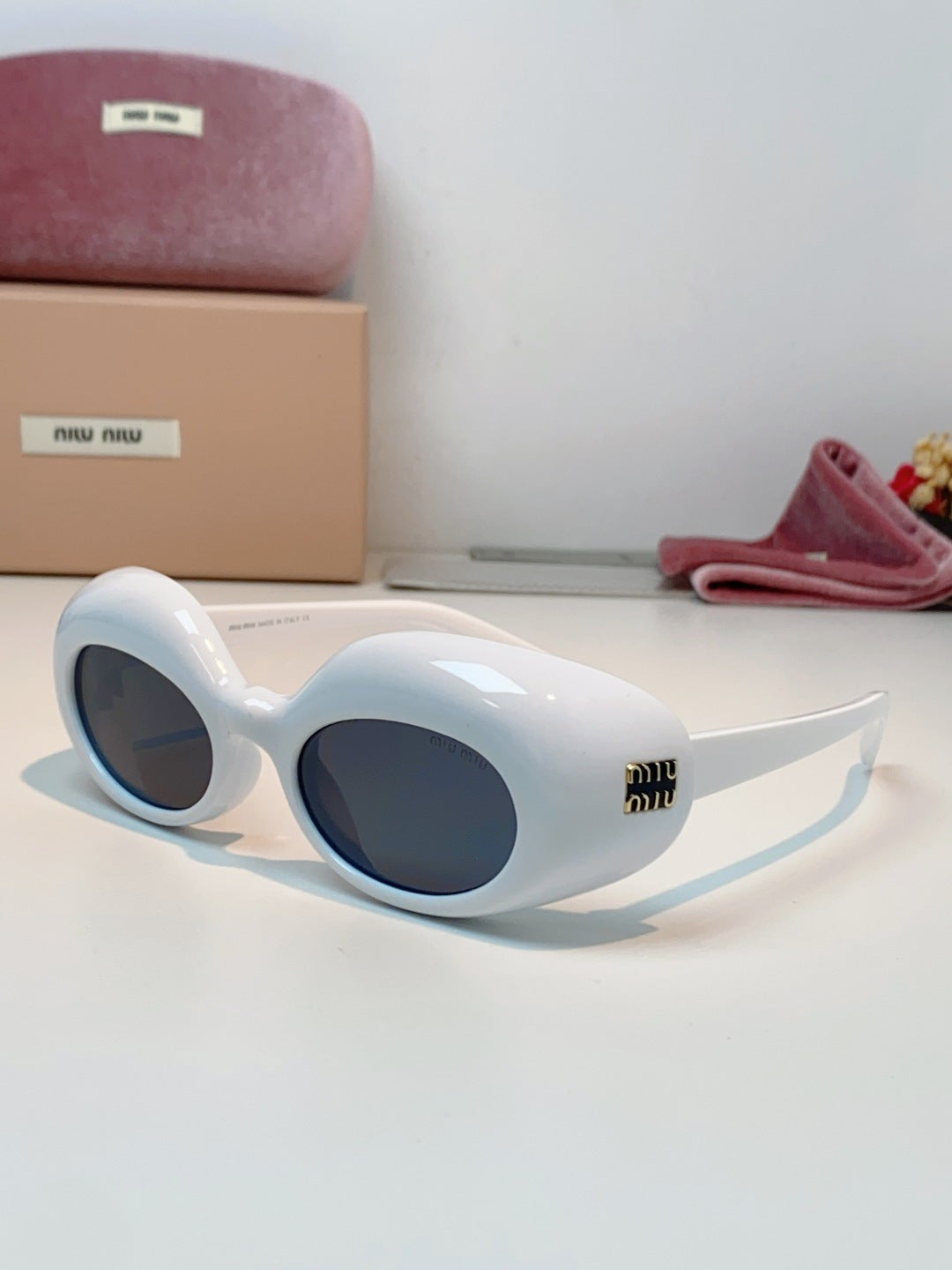 MIUMIU 26S BUTTERFLY FRAME IN ACETATE 424489