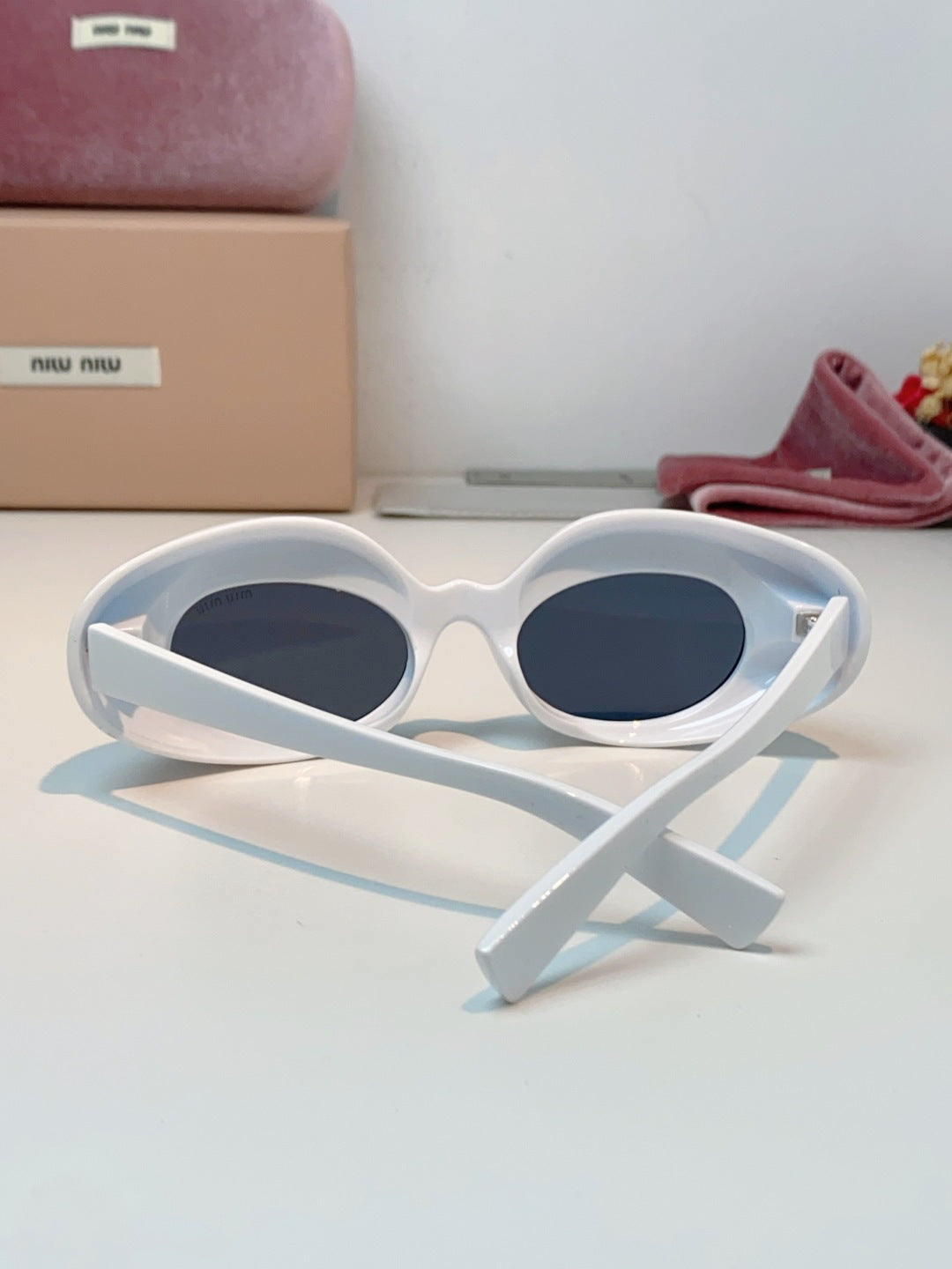 MIUMIU 26S BUTTERFLY FRAME IN ACETATE 424489