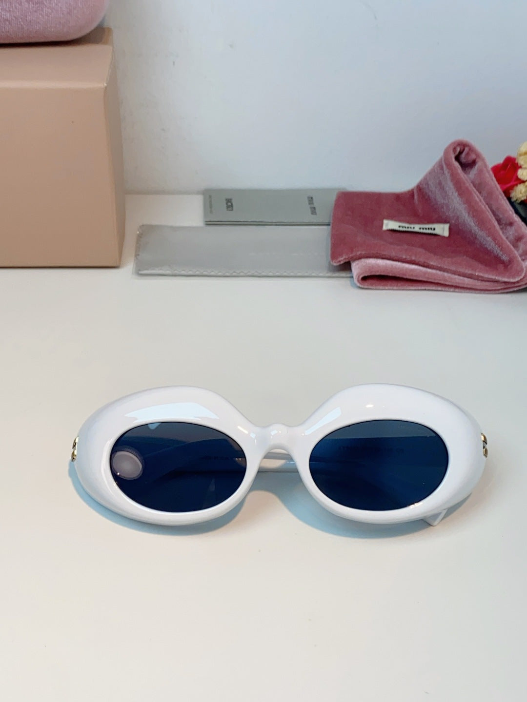 MIUMIU 26S BUTTERFLY FRAME IN ACETATE 424489