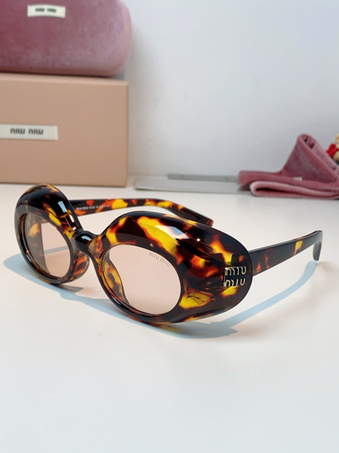 MIUMIU 26S BUTTERFLY FRAME IN ACETATE 424491
