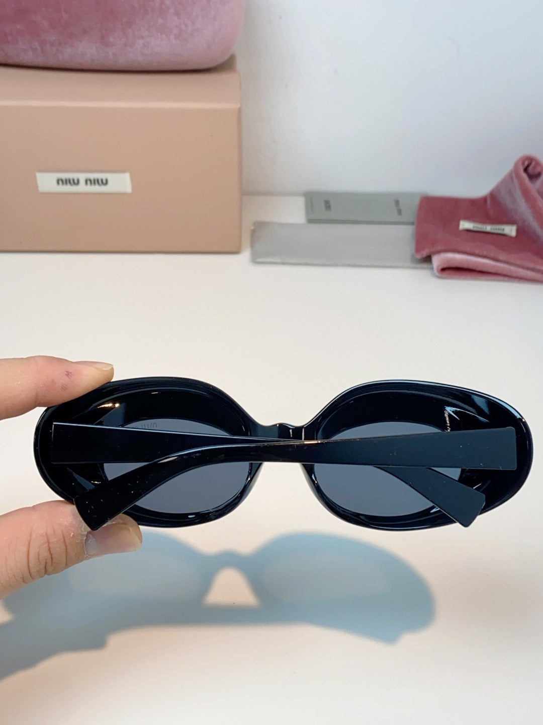 MIUMIU 26S BUTTERFLY FRAME IN ACETATE 424493